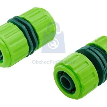 Zahradní hadice Spojka hadic opravná, plast, VERTO spojka 1/2-1/2, balení 1 ks