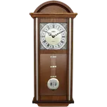 PRIM Kyvadlové retro nástěnné dřevěné hodiny PRIM Retro Kyvadlo III - E03P.4168.50.A