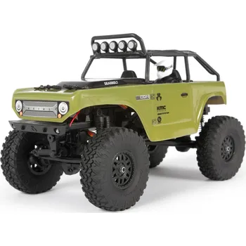 RC model auta axial SCX24 Deadbolt 4WD RTR 1:24 zelený