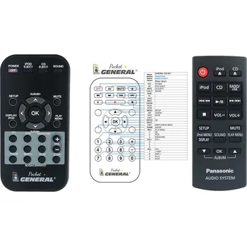 Dálkový ovladač PANASONIC N2QAYC000057 - dálkový ovladač duplikát