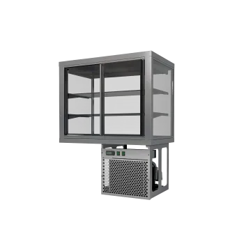 Vinotéka MODUS B 1000 × 500 × 650 chladící vitrína obslužná, agregát dole