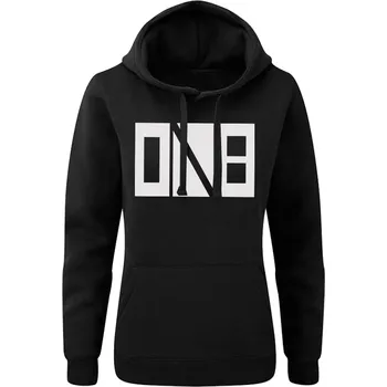 Dámská mikina Dámská mikina s kapucí DNB Desk Velikost: M, Barva: Černá