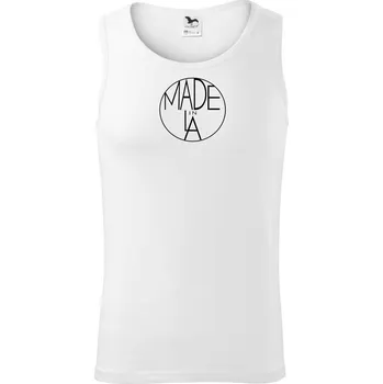 Pánské termoprádlo Made in LA - Tílko pánské Core - L ( Bílá )