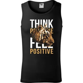 Tiger think - Tílko pánské Core - XL ( Černá )