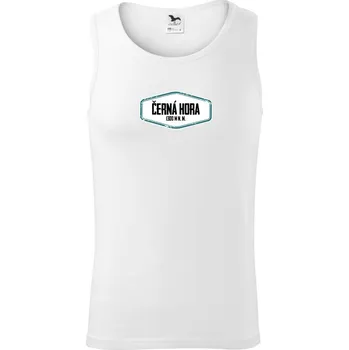 Hora Černá hora - Tílko pánské Core - L ( Bílá )