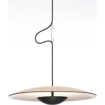 Marset Závěsná lampa Ginger Ø 19,5 cm - lisované dřevo