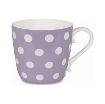 Könitz Hrnek s puntíky, Lila, 400ML