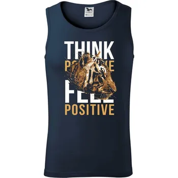 Tiger think - Tílko pánské Core - L ( Námořní modrá (velmi tmavá - téměř černá) )