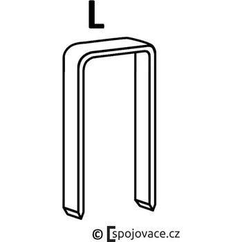 Průmyslová sponka Spony Prebena L, délka 40 mm