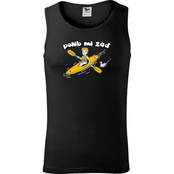 Polib mi záď - Tílko pánské Core - XL ( Černá )