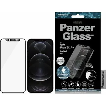 Telefonní příslušenství PanzerGlass E2E Microfracture pro iPhone 12/12 Pro CamSlider Swarovsky Case Friendly AntiBacterial