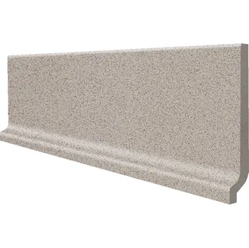 Obklad Taurus Granit, TSPJB068, sokl s požlábkem, 30 x 8 cm, hnědošedá