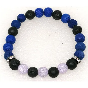 MODRÁ OBLOHA -láva a pukaný křišťál