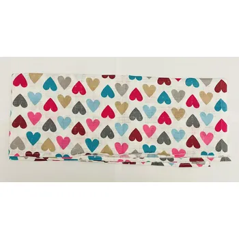 látková plena Dětská plena - barevné srdíčka