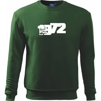 Pánská mikina Husákovo dítě - 1972 - Mikina Essential pánská - L ( Lahvově zelená )