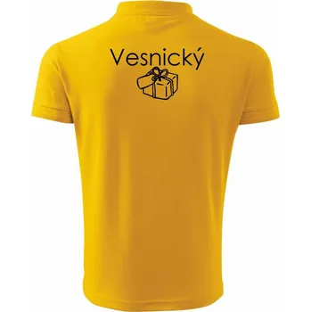 Pánská košile Vesnický balík - Polokošile pánská Pique Polo 203 - L ( Žlutá )