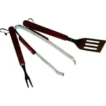 Sada nářadí grilovací 38cm nerez 3dílná