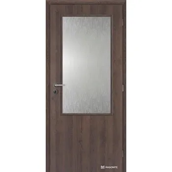 Interiérové dveře Dveře interiérové 2/3 sklo 60 cm CPL laminát Deluxe DTD DOORNITE