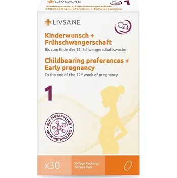 Livsane Vitaminy a minerály pro početí a těhotenství 30 tob.