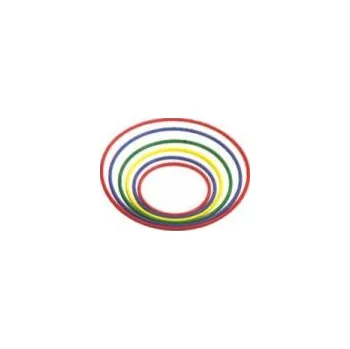 Gymnastická obruč - různé průměry Mix barev 75 cm