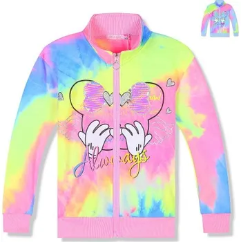 Dívčí mikina KUGO DÍVČÍ MIKINA "ALWAYS" Barva: modrá, Velikost: 164