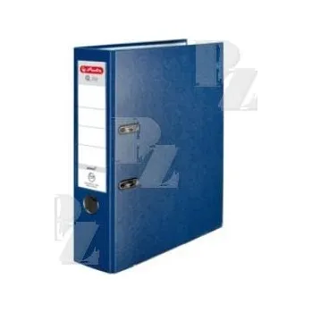 Pořadač A4 pákový Q.file 80mm modrý, Herlitz