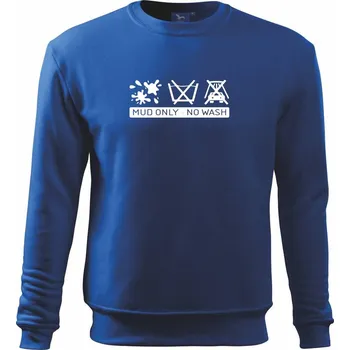 Pánská mikina Mud Only - No wash - Mikina Essential pánská - 3XL ( Královská modrá )