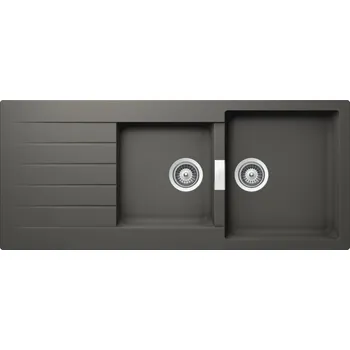 Granitový dřez Kuchyňský dřez Schock Signus D-200 Silverstone, spodní montáž SIGD200USIL