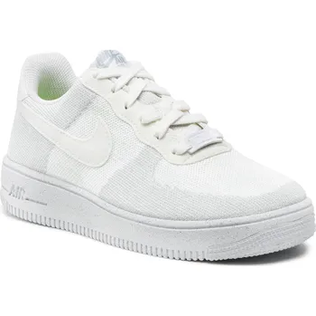 Chlapecké tenisky NIKE Air Force 1 Crater Flyknit DH3375-100 bílé