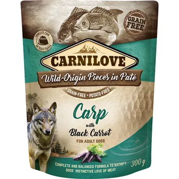Carnilove Dog Pouch Paté Carp/Black…