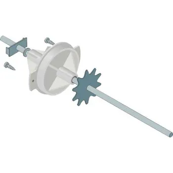 Dětské šlapadlo Rolly Toys - zadní náprava s pastorkem průměr hřídele 10 mm