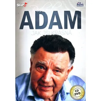 Česká hudba Jak jsi krásná - Richard Adam [CD + DVD]