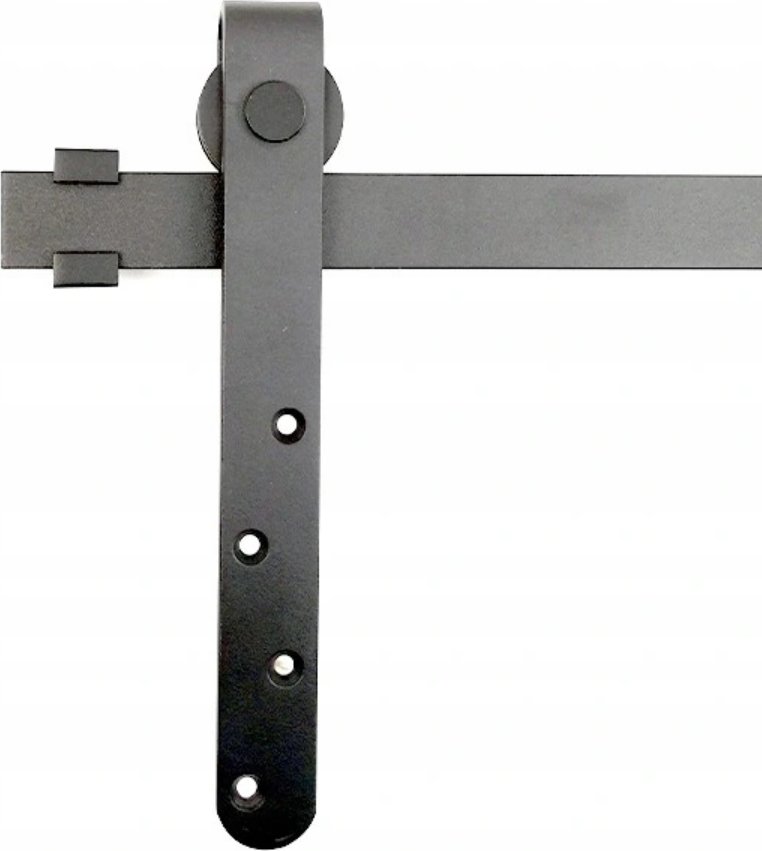Walteco Set kování pro posuvné dveře, délka 1220mm, WS 20, 20 kg, černý