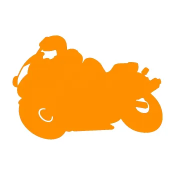 Samolepící dekorace SAMOLEPKA Motorka 006 levá silniční motorky (06 - oranžová) NA AUTO, NÁLEPKA, FÓLIE, POLEP, TUNING, VLASTNÍ TEXT, TISK, AUTOSAMOLEPKY.cz, POLEPY, OBRÁZEK, LOGO, SAMOLEPKY