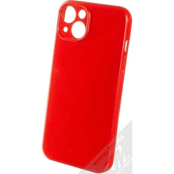 Pouzdro na mobilní telefon 1Mcz Jelly Skinny TPU ochranný kryt pro Apple iPhone 13 červená (red)