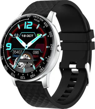 Chytré hodinky Wotchi Smartwatch W03S stříbrné/černé
