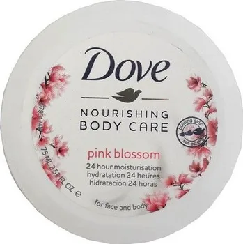 Tělový krém DOVE Pink Blossom Nourishing Body Care vyživující krém 75 ml