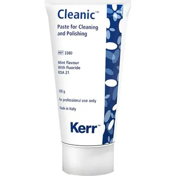 zubní pasta KERR Cleanic leštící pasta s fluoridy (máta), 100g