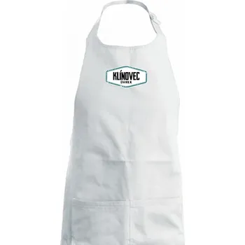 Kuchyňská zástěra Hora Klínovec - Dámská zástěra na vaření - Univerzální velikost ( Bílá )
