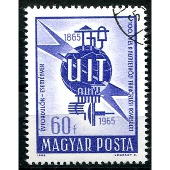 Poštovní známka (1965) MiNr. 2124 A - O - Maďarsko - Mez. telekomunikační unie