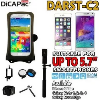 Selfie tyč DiCAPac Action DARST-C2 Action Floating Selfie Stick with Bluetooth remote + Waterproof cases + Armband + Tripod