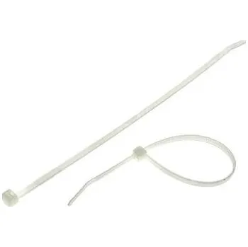 Stahovací páska Pásek stahovací standard 380x4.8mm přírodní 100ks