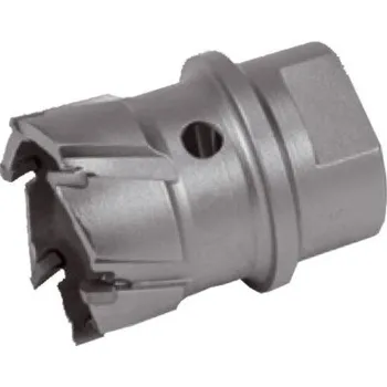 Dílna Ruko 113075 - Korunka do kovu pr. 75mm tvrdokov HM, upínací závit M18x6 P1,5mm odváděcí drážky, typ MBL