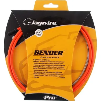 Komponent pro jízdní kolo Kabeláž Jagwire brzdová BMX Bender Podkarta: růžová