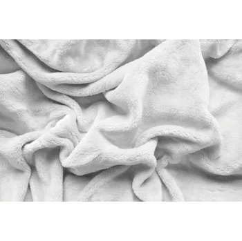 Prostěradlo MY HOUSE Prostěradlo MIKROFLANEL SVĚTLE ŠEDÉ 180x200 cm