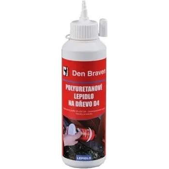 Průmyslové lepidlo Den Braven 50251FF - Polyuretanové lepidlo na dřevo D4 (Fix Flex) (250g)