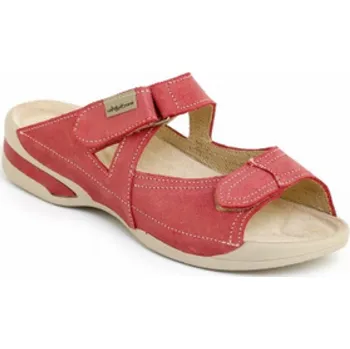 Dámská zdravotní obuv MEDISTYLE SABINA 6S-E15 pantofel červený, červená - 38