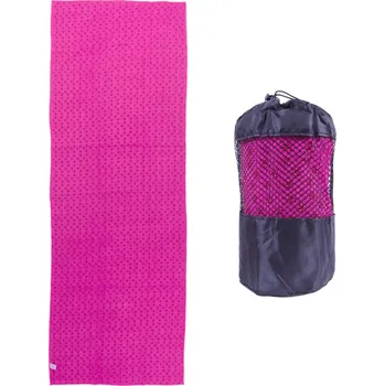 podložka na cvičení Yoga ručník Sportago anti-slip, růžový