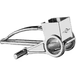 Ruční struhadlo na sýr nerezové - Küchenprofi (Mlýnek na sýr nerezový - Küchenprofi)