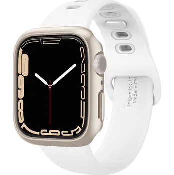 Spigen Thin Fit pouzdro / kryt k Apple Watch 7 - 41mm šedá